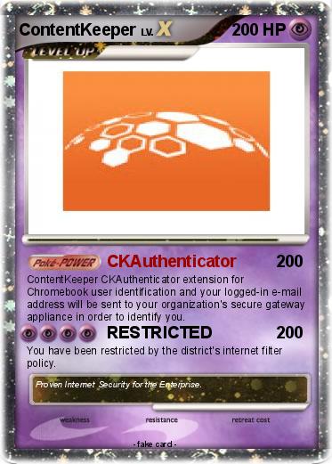 Pokemon ContentKeeper