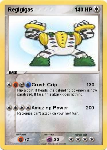 Pokemon Regigigas