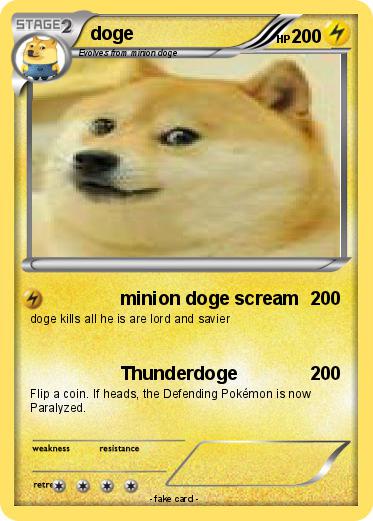 Pokemon doge