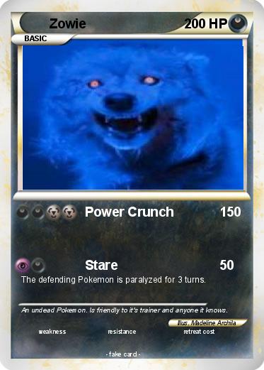Pokemon Zowie