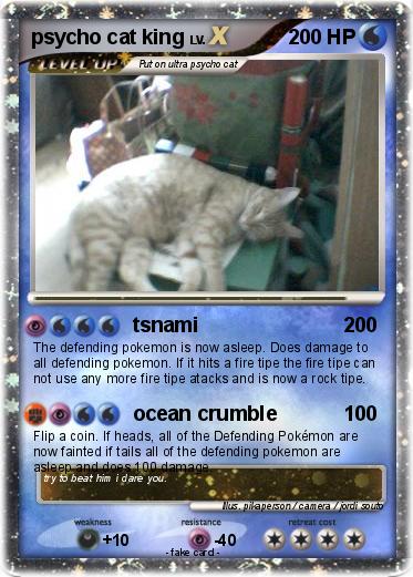 Pokemon psycho cat king