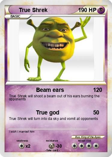 Pokemon True Shrek