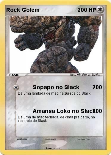 Pokemon Rock Golem