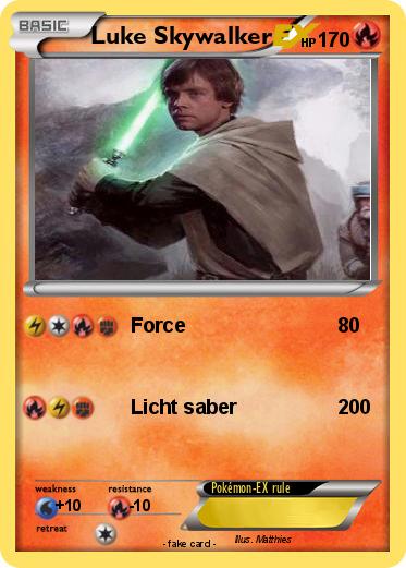 Pokemon Luke Skywalker