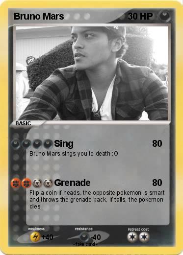 Pokemon Bruno Mars