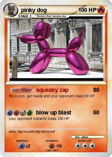 Pokemon pinky dog