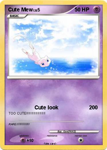 Pokemon Cute Mew