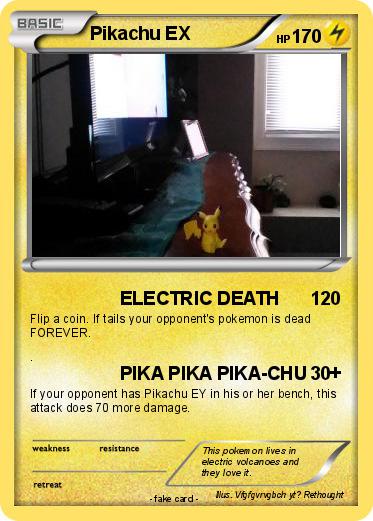 Pokemon Pikachu EX