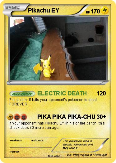 Pokemon Pikachu EY