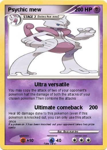 Pokemon Psychic mew