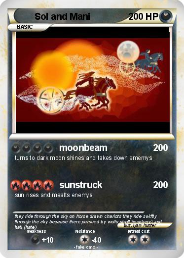 Pokemon Sol and Mani