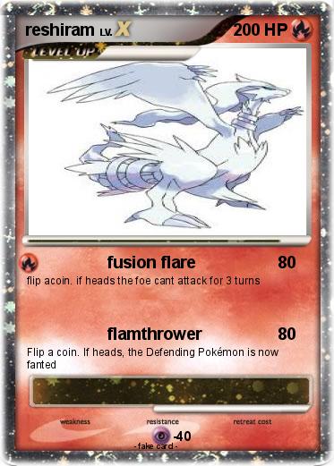 Pokemon reshiram