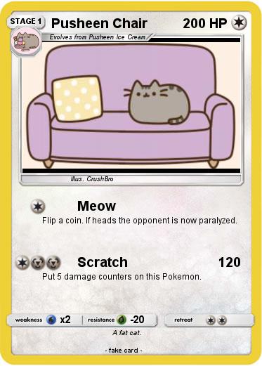 Pokemon Pusheen Chair