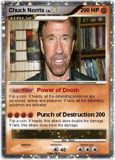 Pokemon Chuck Norris