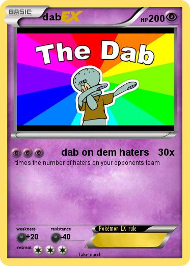 Pokemon dab