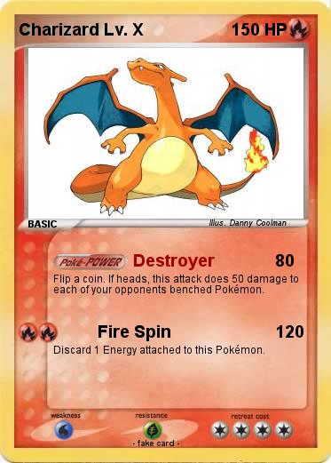 Pokemon Charizard Lv. X