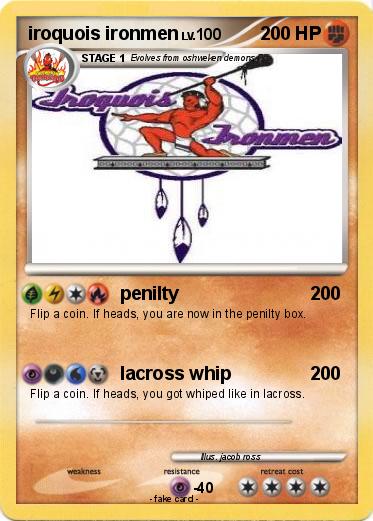 Pokemon iroquois ironmen