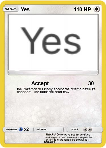Pokemon Yes