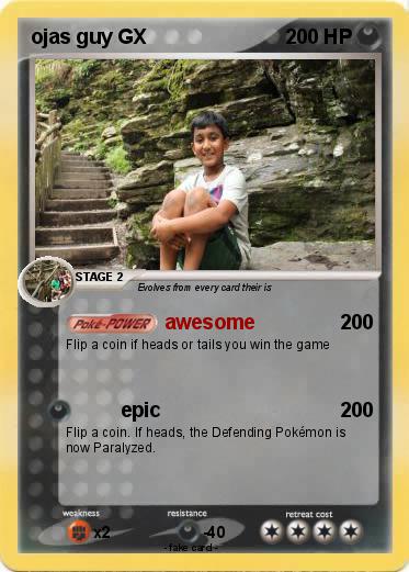 Pokemon ojas guy GX