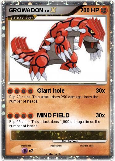 Pokemon GROWADON