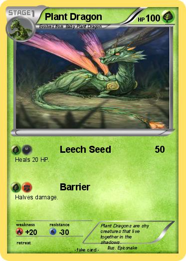 Pokemon Plant Dragon