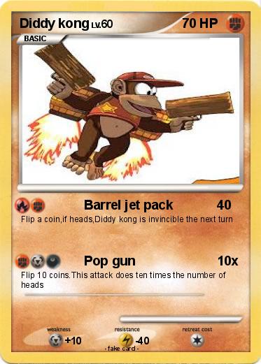Pokemon Diddy kong