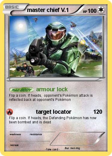 Pokemon master chief V.1