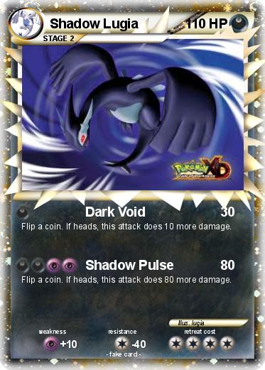Pokemon Shadow Lugia