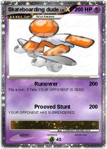 Pokemon Skateboarding dude