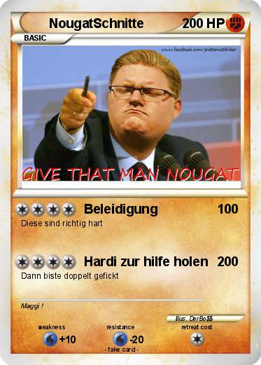Pokemon NougatSchnitte