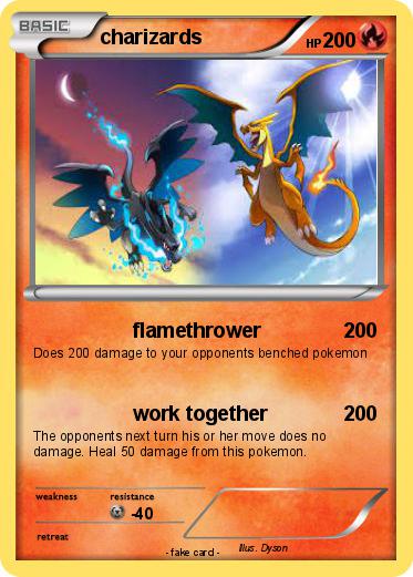Pokemon charizards