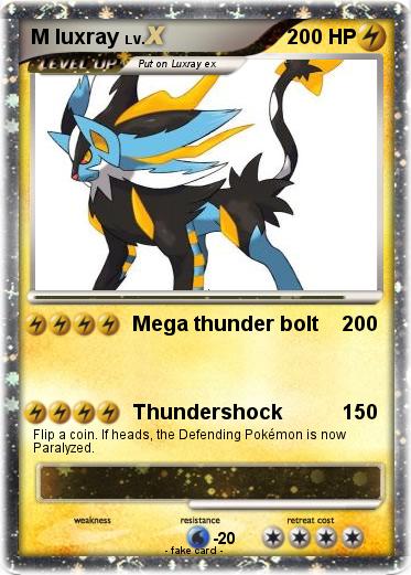 Pokemon M luxray