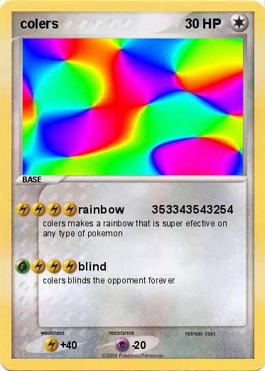 Pokemon colers