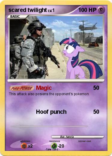 Pokemon scared twilight