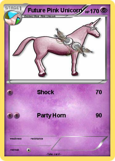 Pokemon Future Pink Unicorn