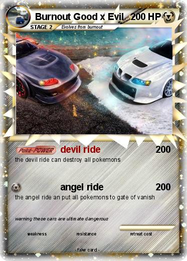 Pokemon Burnout Good x Evil