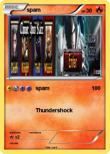 Pokemon spam