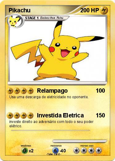 Pokemon Pikachu