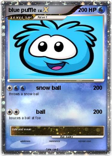 Pokemon blue puffle
