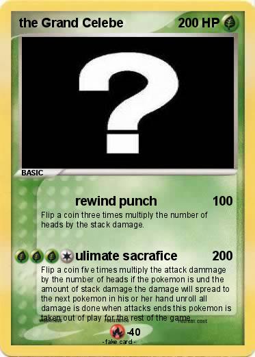 Pokemon the Grand Celebe