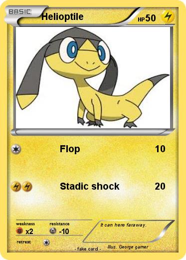 Pokemon Helioptile