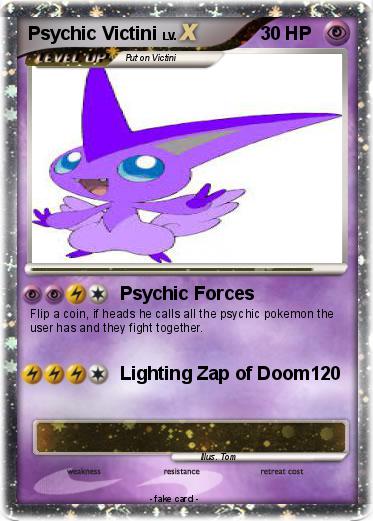 Pokemon Psychic Victini