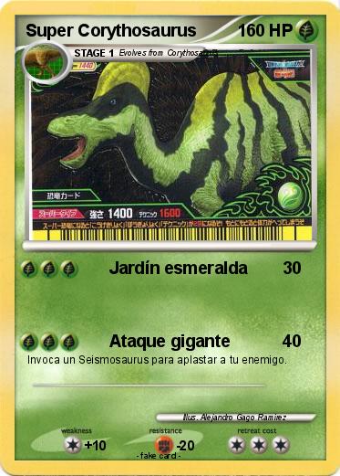 Pokemon Super Corythosaurus