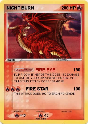 Pokemon NIGHT BURN