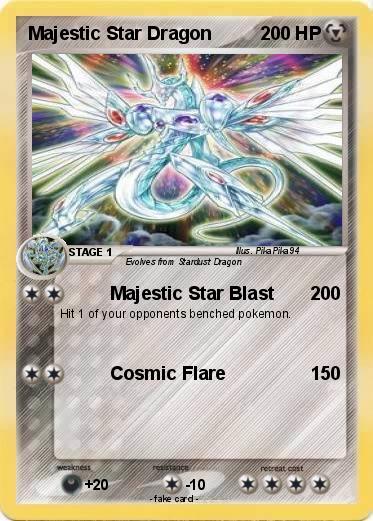 Pokemon Majestic Star Dragon
