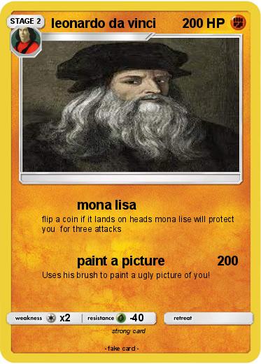Pokemon leonardo da vinci