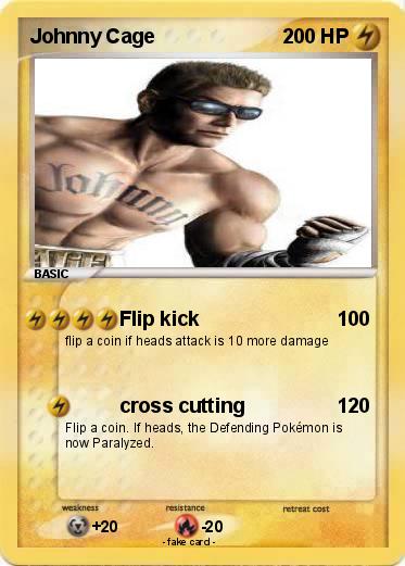 Pokemon Johnny Cage