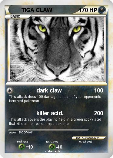 Pokemon TIGA CLAW
