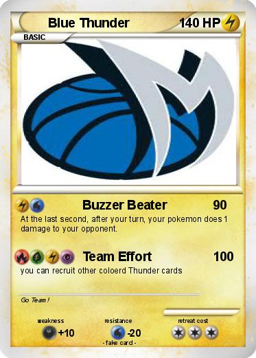 Pokemon Blue Thunder