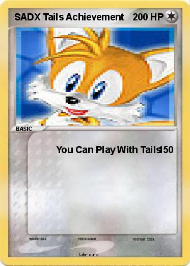 Pokemon SADX Tails Achievement